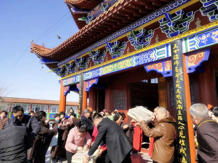 慧缘寺启鉴药师宝忏暨2019年度第一次放生法会（鸟）